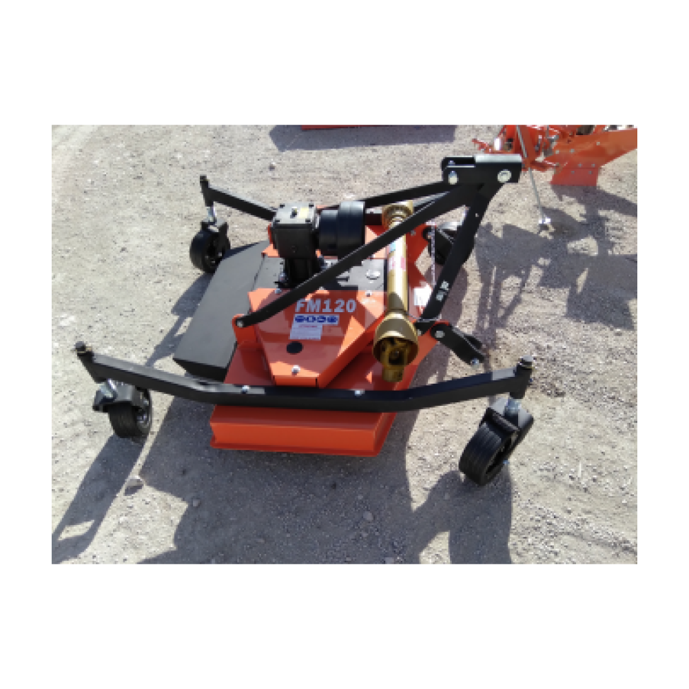 Tondeuse de finition FM120 avec cardan – éjection arrière 3 lames – Image 2