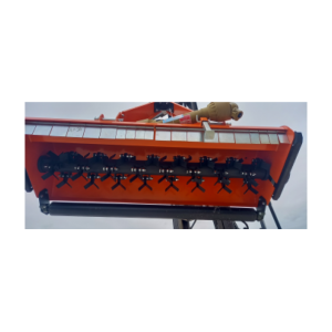 Tondo-broyeur 165 cm pour micro-tracteur – 64 couteaux Y, boîtier fonte