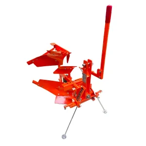 Charrue brabant réversible 10 pouces LIDERFARM – micro-tracteur