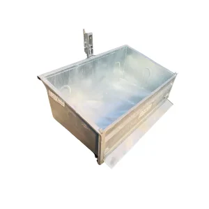 Benne 3 points galvanisée LIDERFARM 1m40 – charge 600 kg