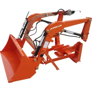 Chargeur frontal pour micro-tracteur Kubota B1200 (godet 1,25 m)