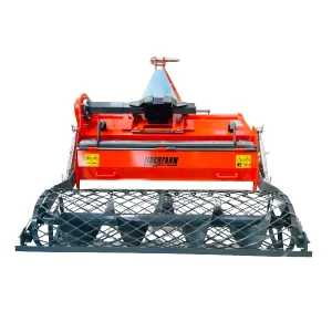 Enfouisseur de pierres LIDERFARM 1m25 avec rouleau – micro-tracteur