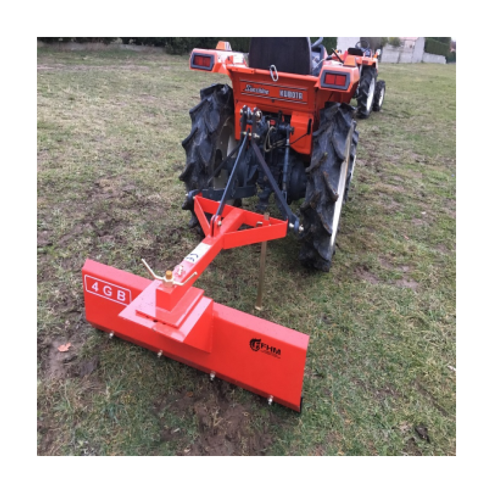 Lame niveleuse 120 cm pour micro-tracteur